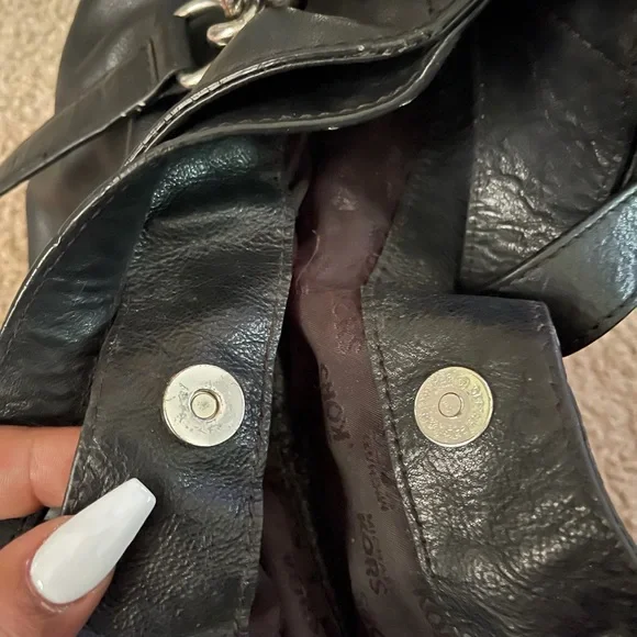 Michael Kors silver studded limited edition bag… - Picture 8 of 10